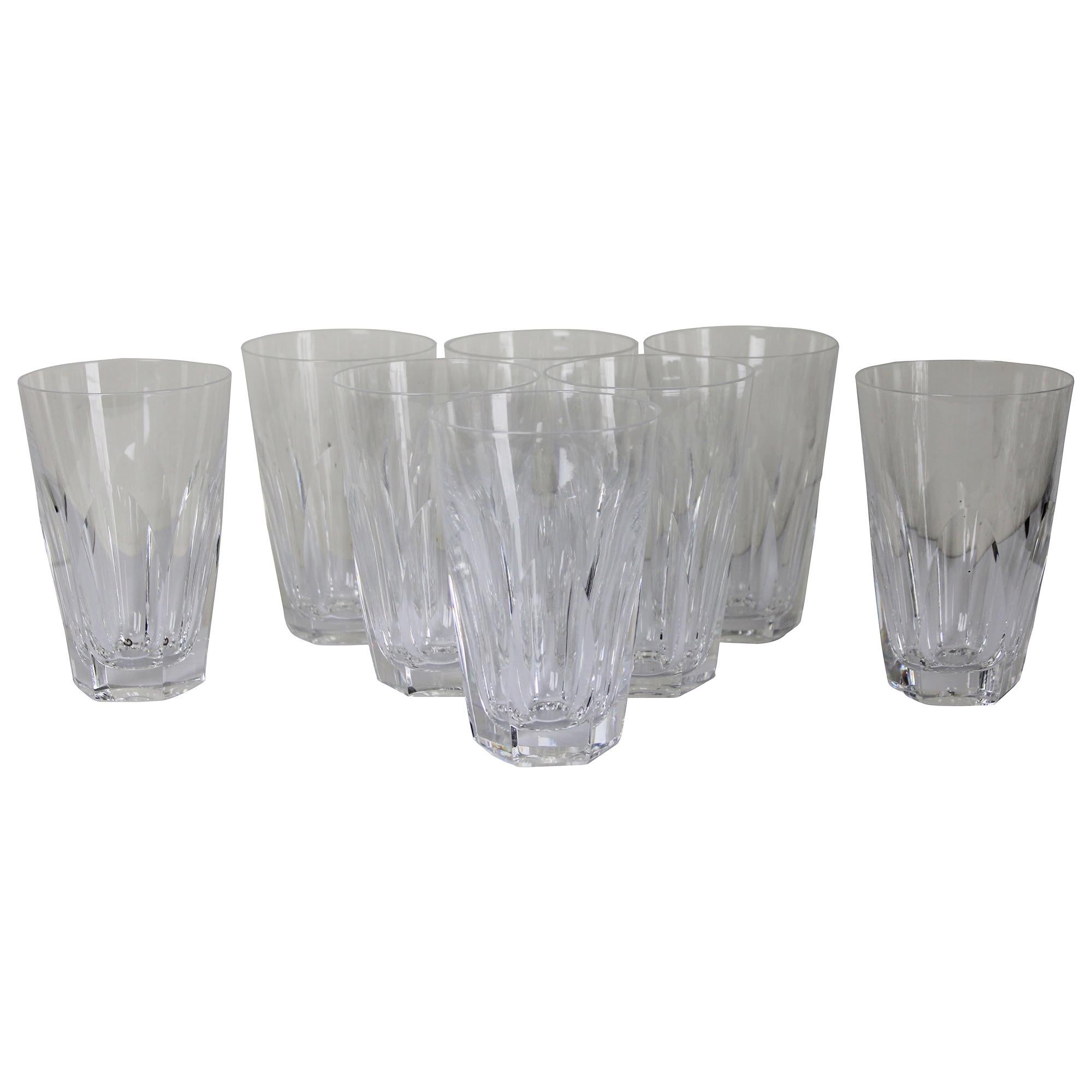 8 Waterford Crystal Sheila 10 oz Flat Tumblers High Arch Highball Juice Glass