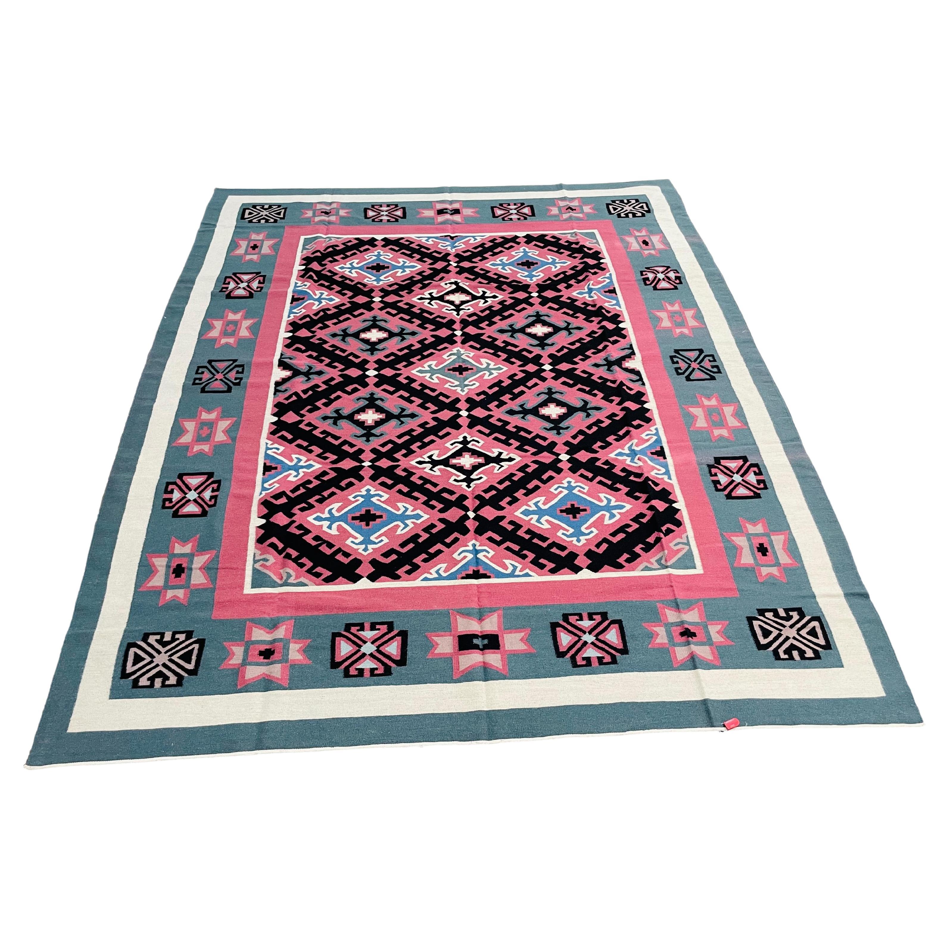 8' x 10' Chinesischer Kilim-Teppich