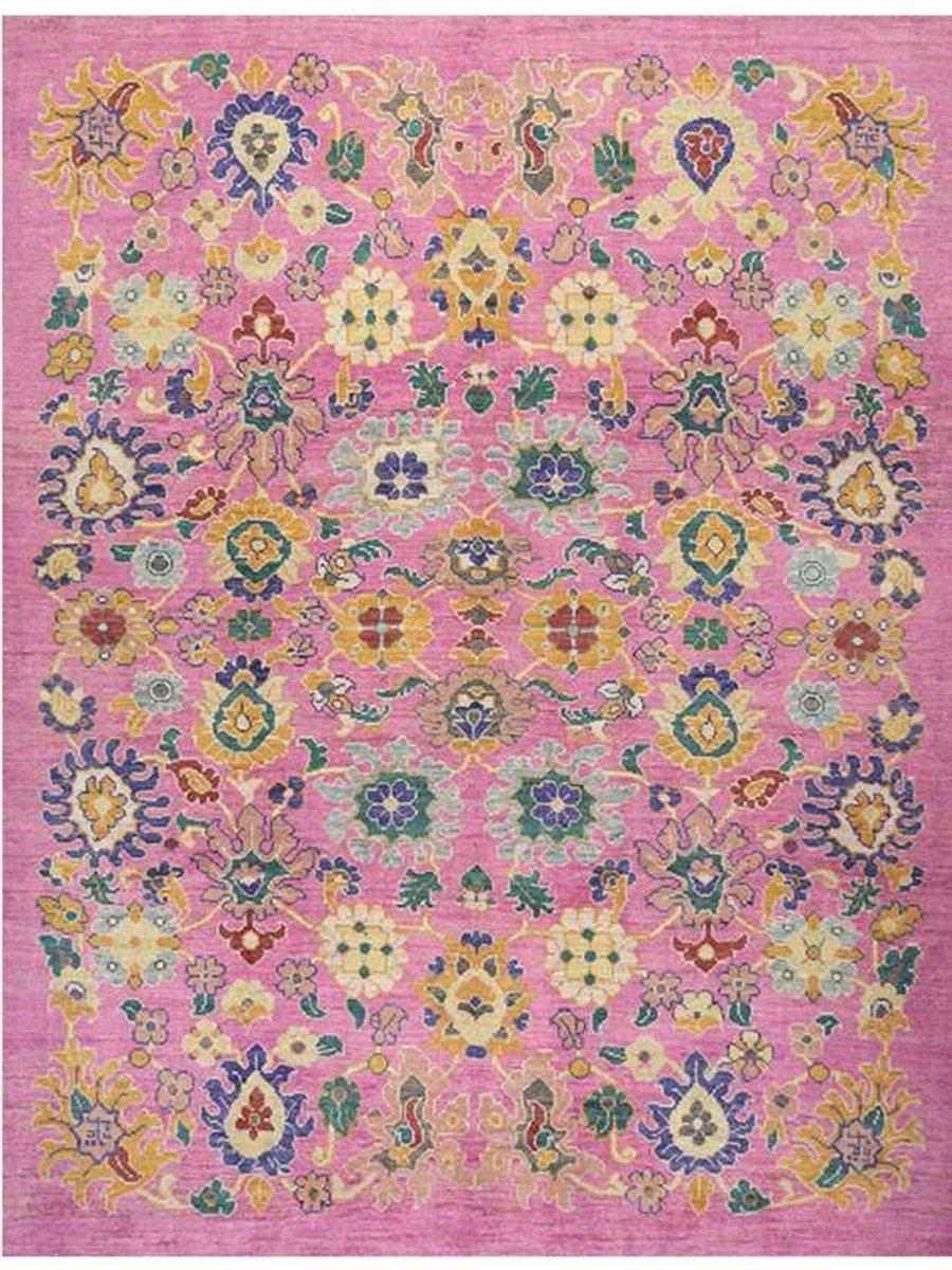 Wool 8' x 11' Persian Sultanabad Rug For Sale
