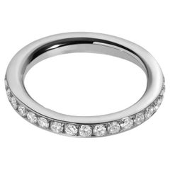 .80 Carat Brilliant Round Diamond Eternity Wedding Band in Platinum