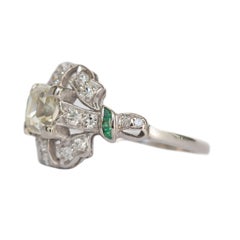 .80 Carat Diamond Platinum Engagement Ring