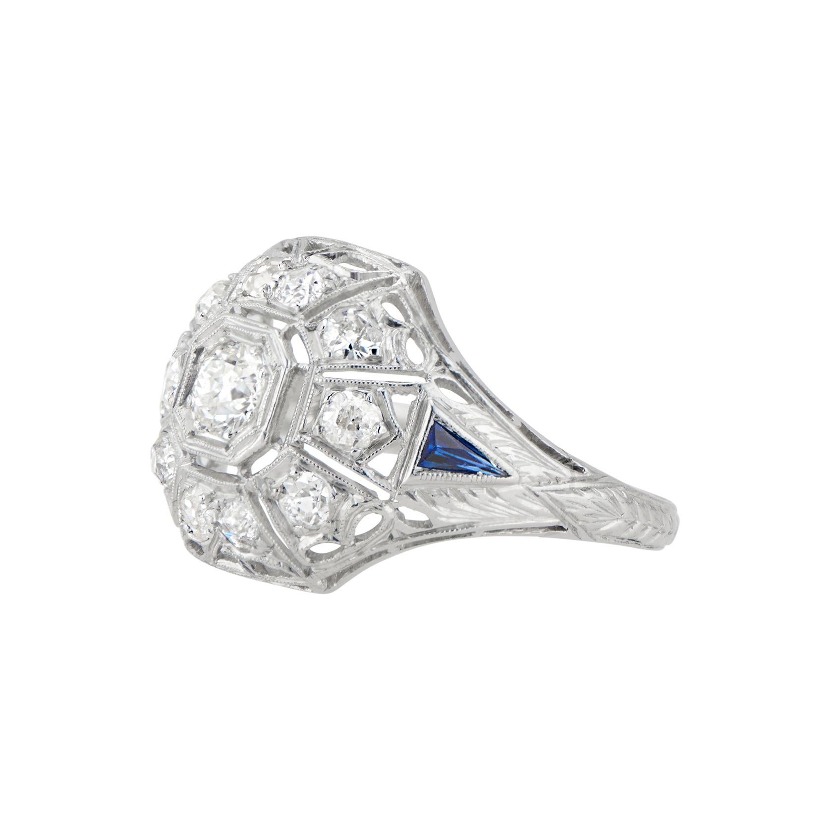 dome engagement ring