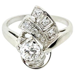 .80 Carat Retro Diamond Ring