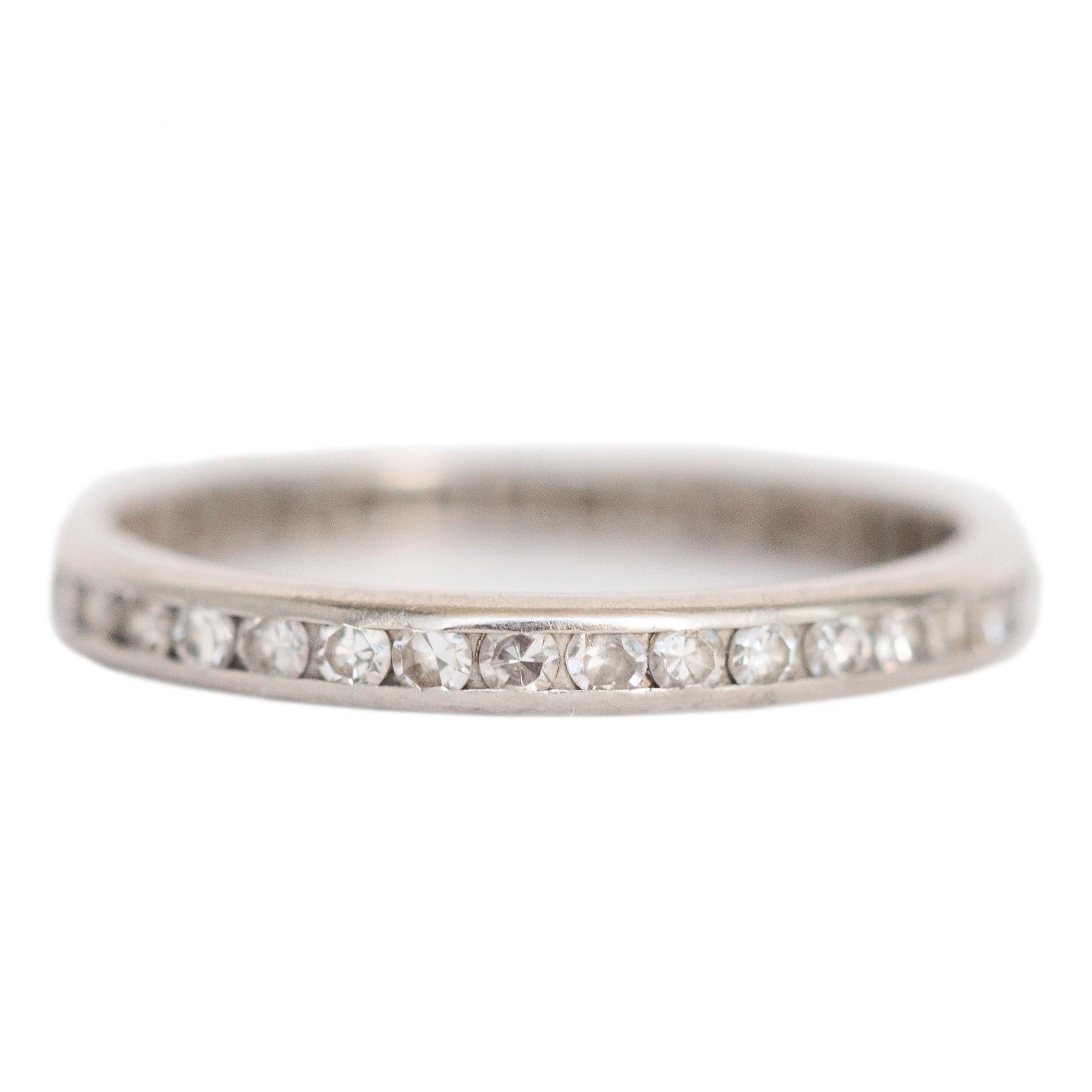 .80 Carat Total Weight Diamond Wedding Band For Sale