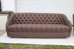 Sofá tapizado de 80" de Ward Bennett para Brickel Associates