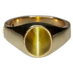 8,00 Karat Ring mit Katzenaugen