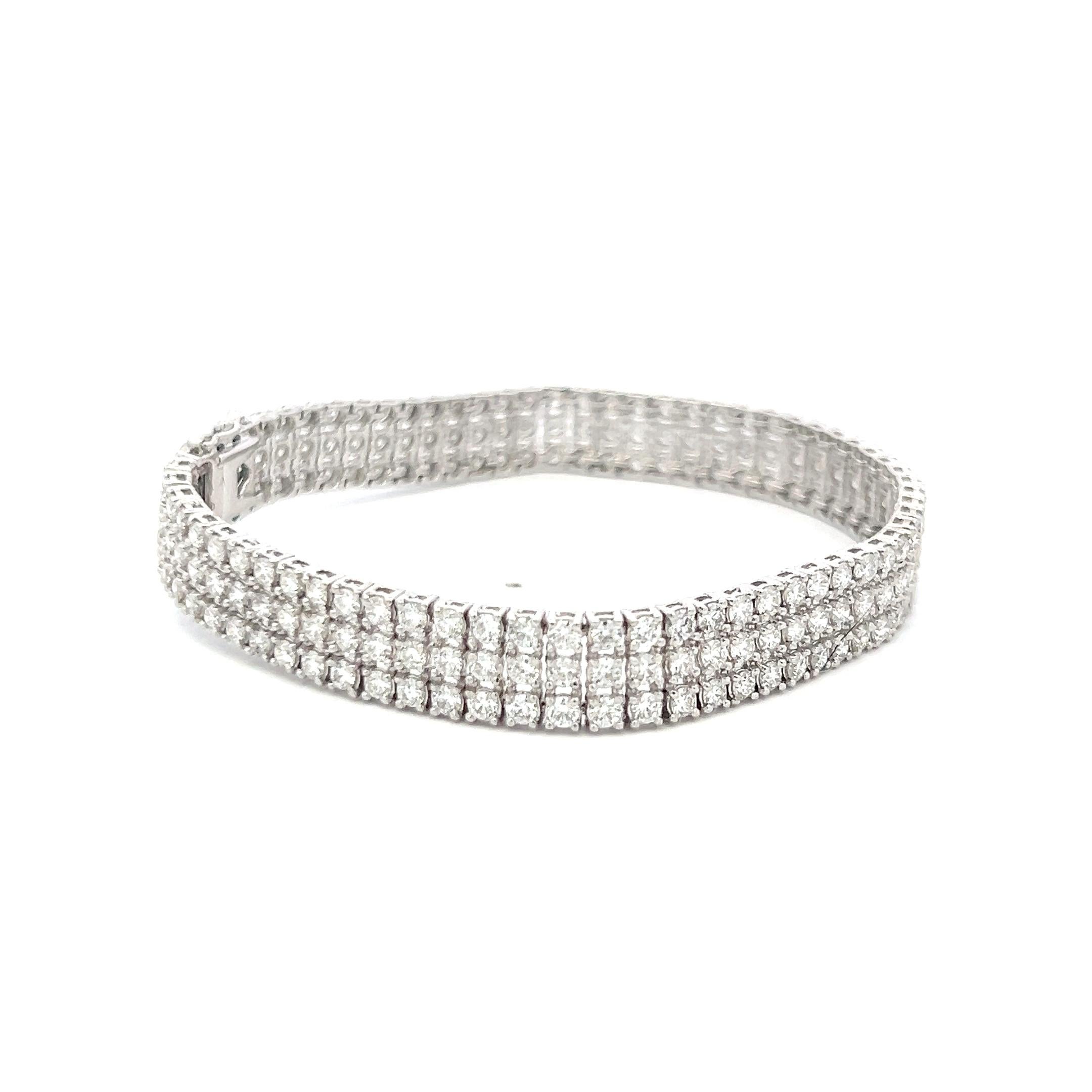 Titre :
Bracelet tennis en or blanc 18 carats avec diamants brillants ronds de 8,00 carats
Le style :
Tennis
Métal :
Or blanc 18 carats
Pierre précieuse 1 :
Diamant de 8 carats
Nombre de pierres :
198
Forme :
Brillant rond
Dimension