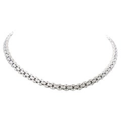 Collane A Link in oro bianco