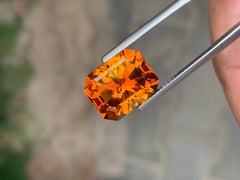 8.00 Carats Natural Maderia Citrine Gemstone Brilliant Cut