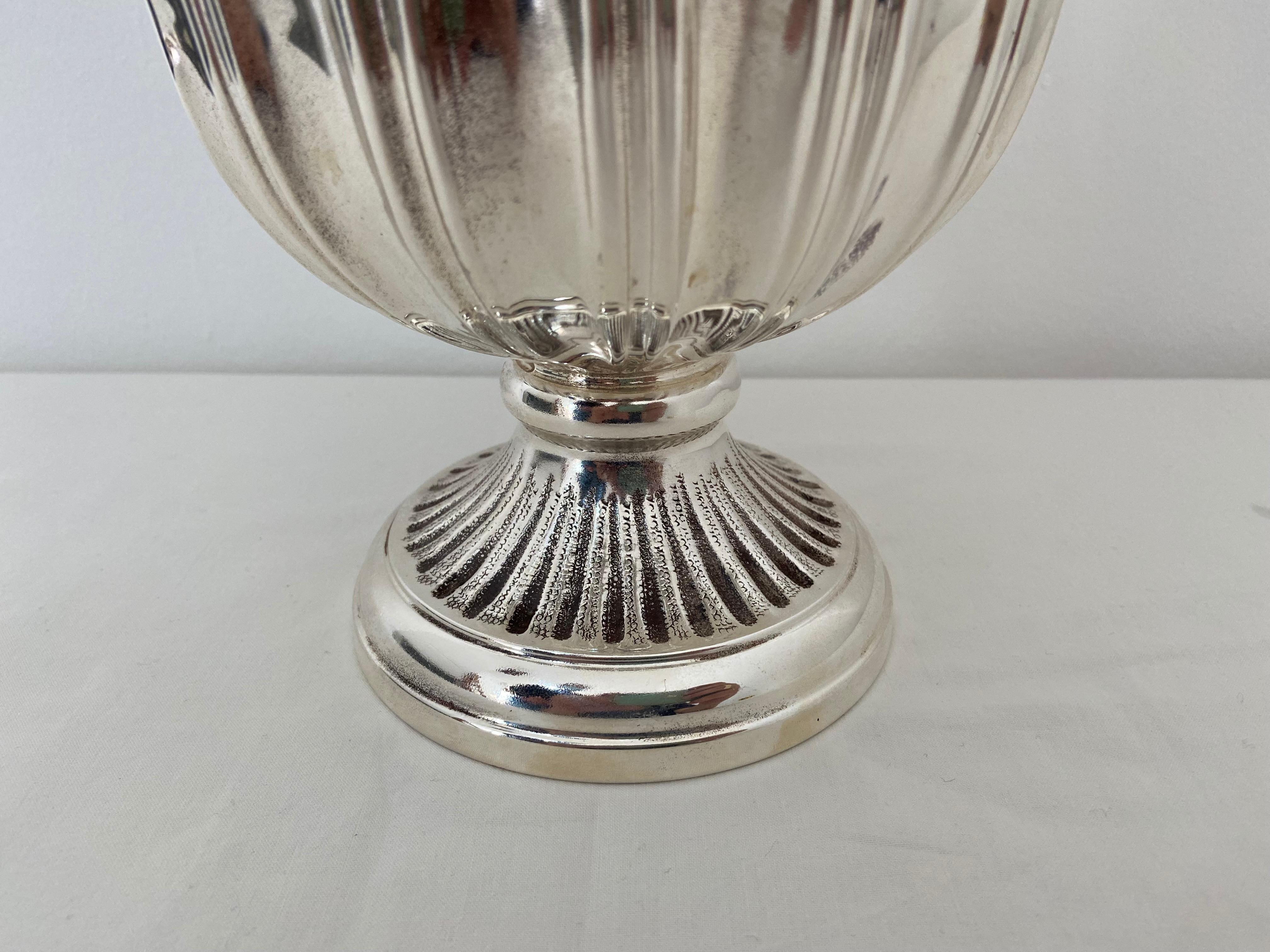 800er Silber-Amphora im Zustand „Gut“ im Angebot in Palermo, IT