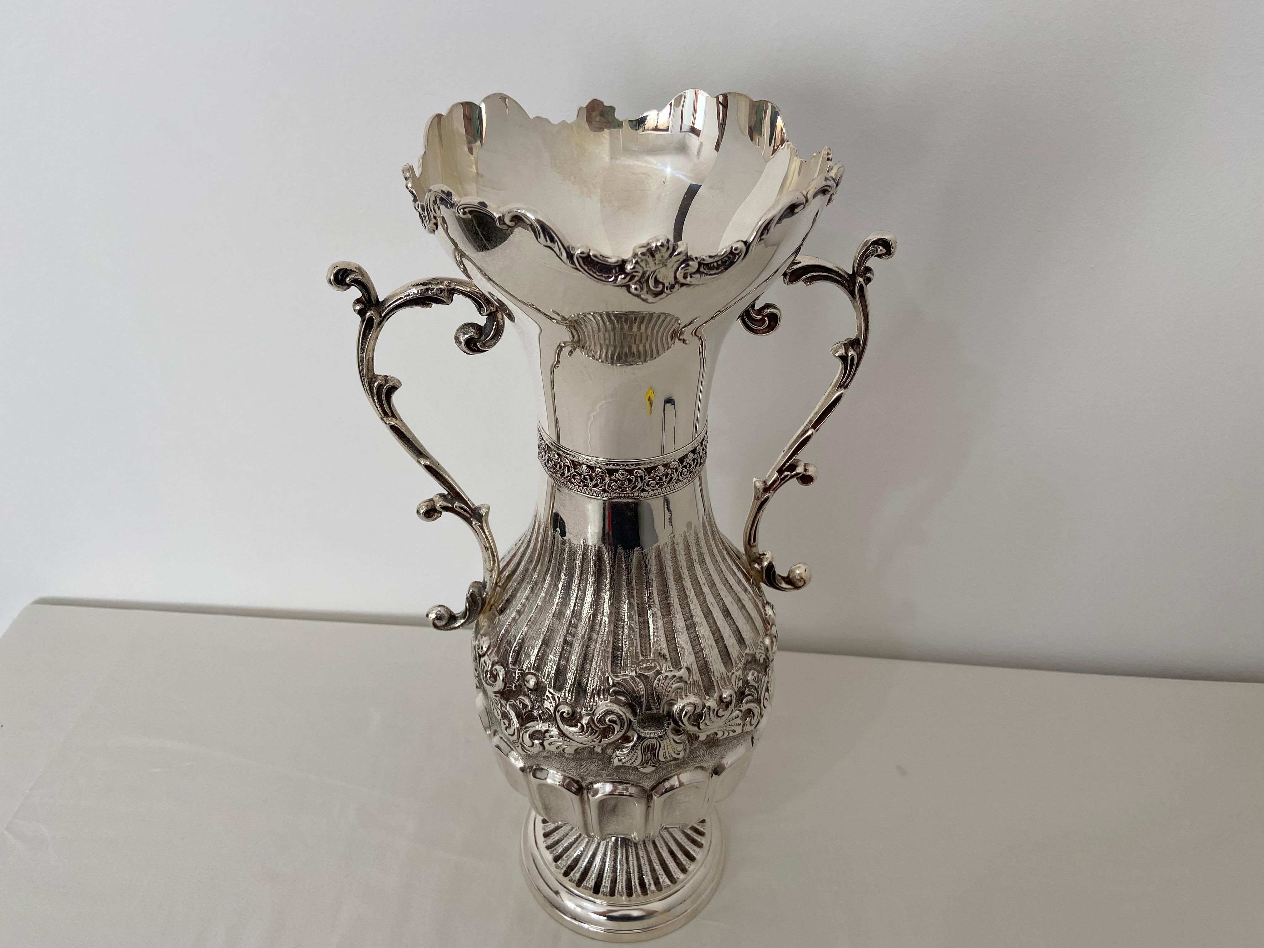 800er Silber-Amphora im Angebot 2