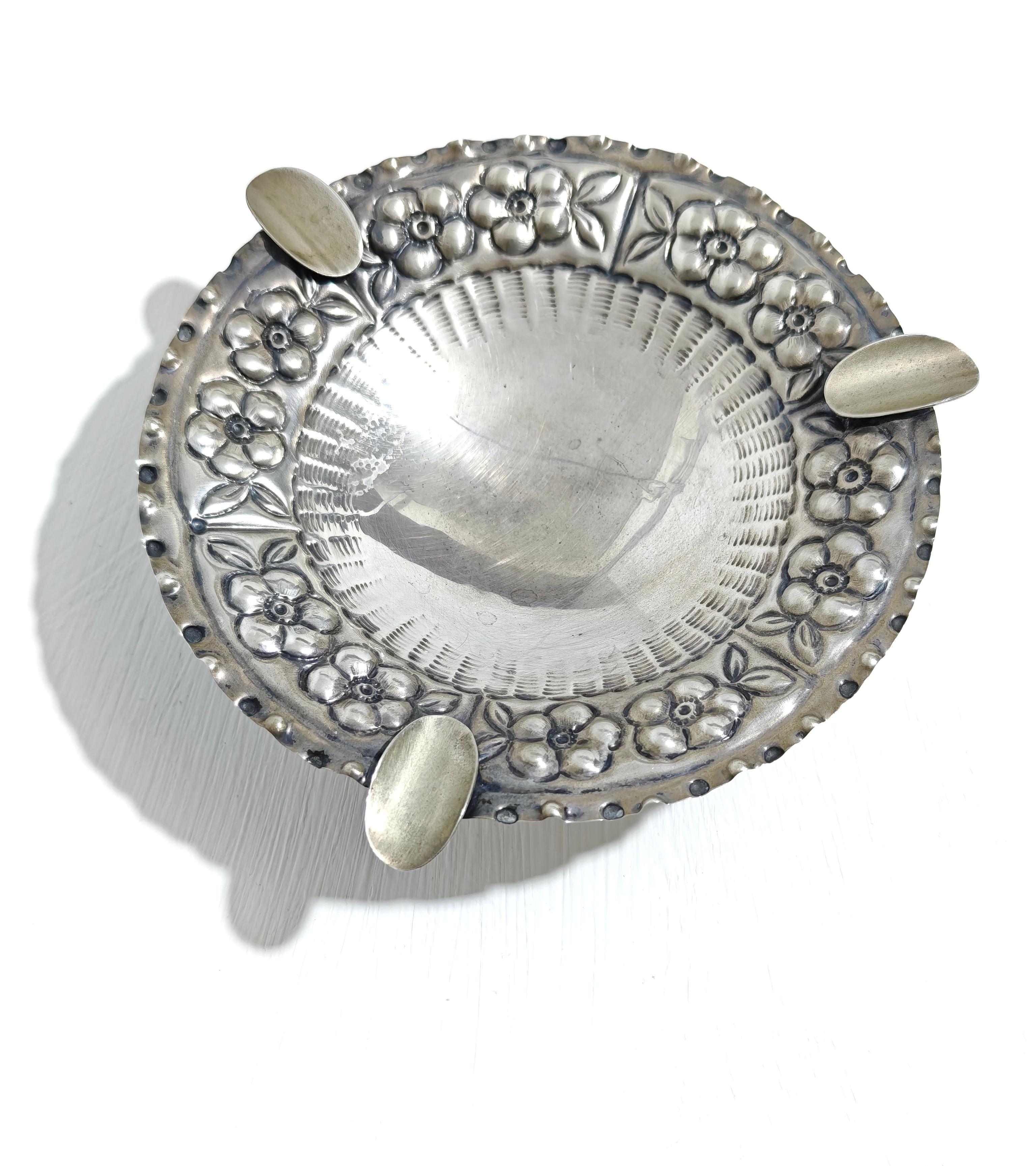 800 Silver Ashtray Italian Production 1950/60s Mid-Century For Sale 2