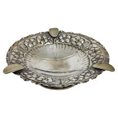 800 Silver Ashtray Italian Production 1950/60s Mid-Century