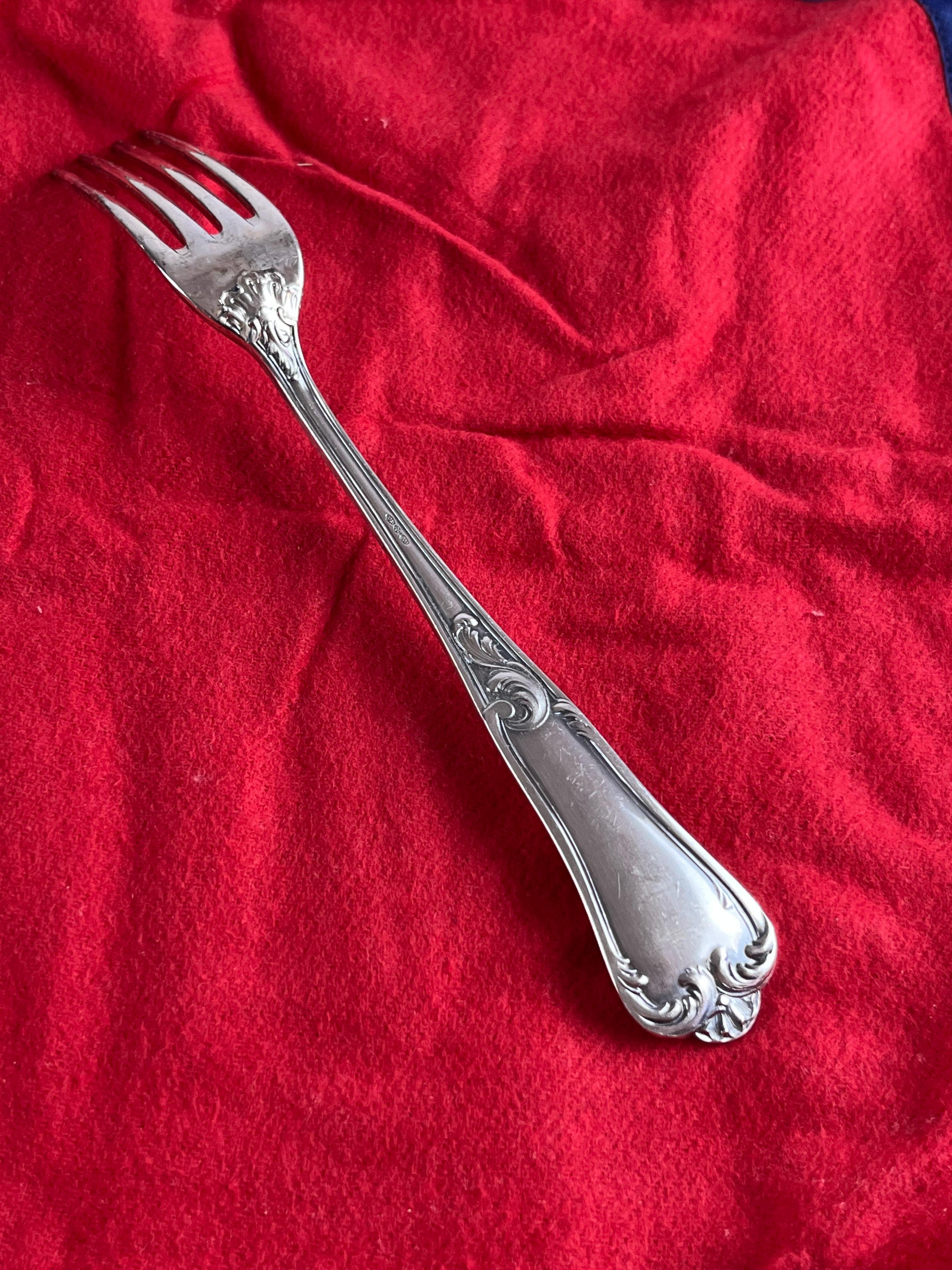 800 Silver Cutlery, 84 Pieces, Italy, 1960s For Sale 1