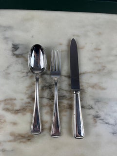 800 Silver Cutlery Set, Italy, 1980s
