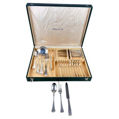 800 Silver Cutlery Set, Italy, 1980s