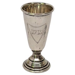 800 Silver Kiddush Cup/Shot Glass