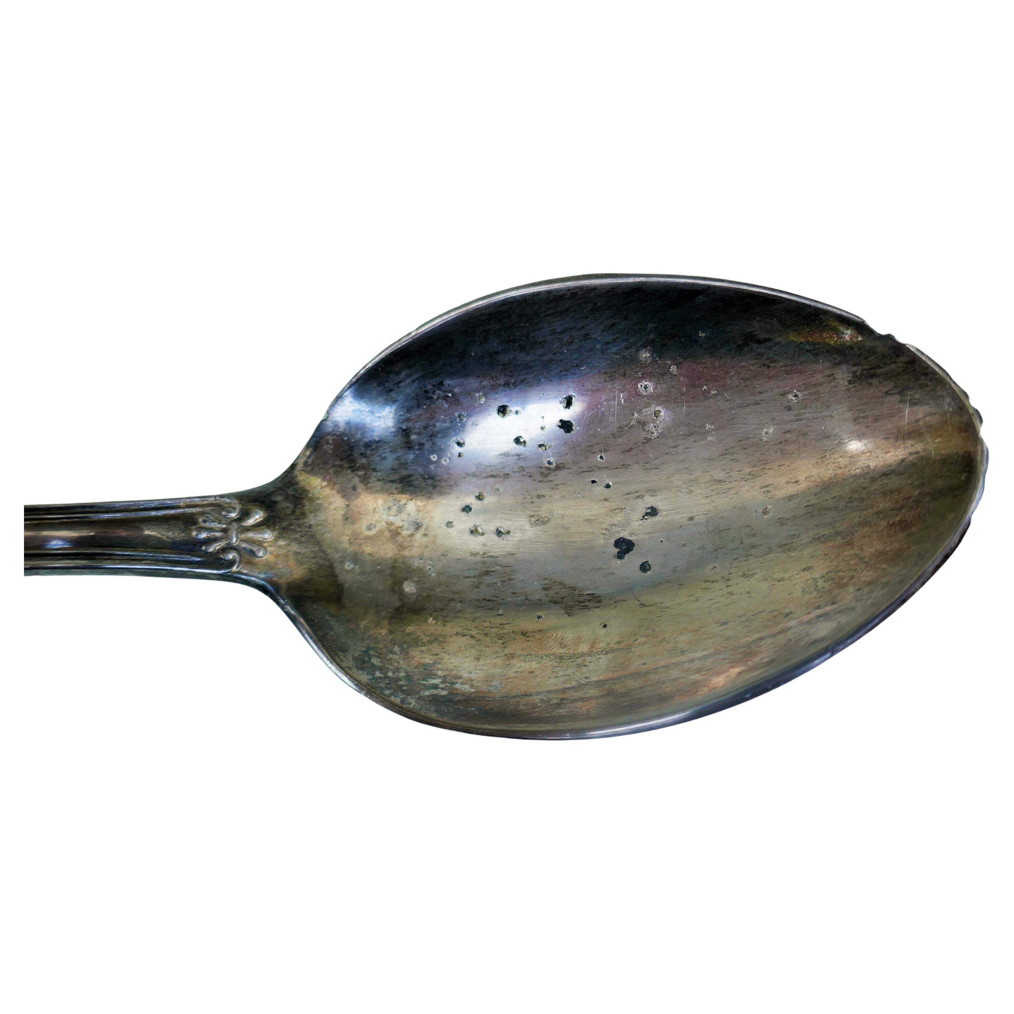 800 silver service with 27 elements in vendita 8