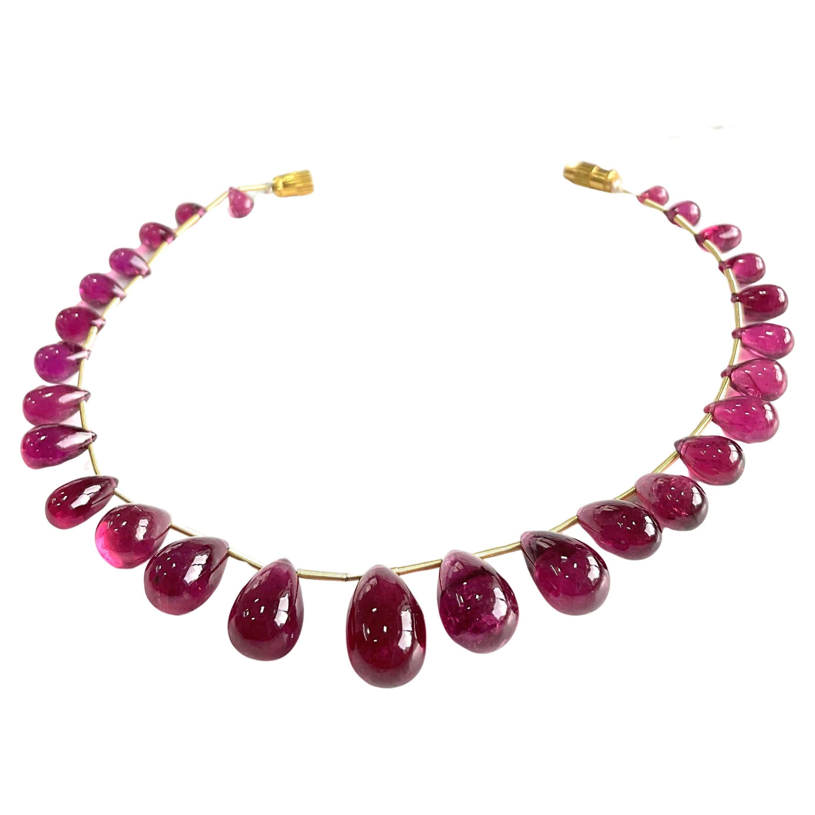 80.00 Carats Rubellite Layout Drops Top Quality For Fine Jewelry Natural Gem
