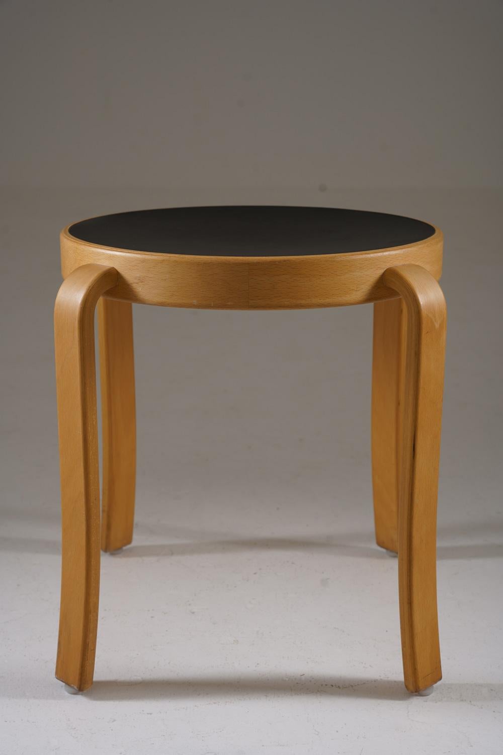 Scandinavian Modern 8000 Series Stools in Beech by Rud Thygesen & Johnny Sørensen For Sale