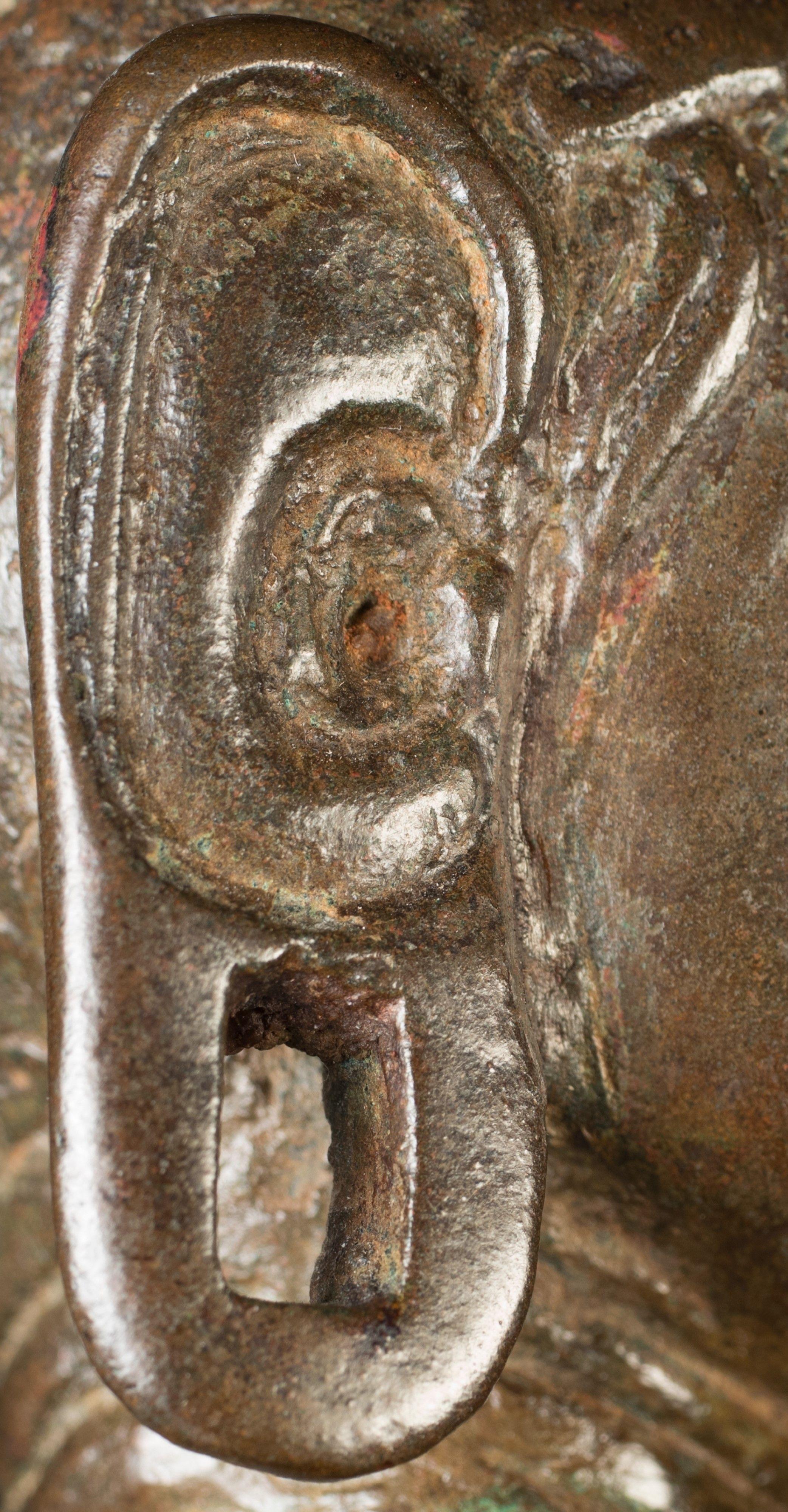 A Very Large and Rare 14-16thC Nagapattinam Bronze Buddha, 8000 For Sale 8
