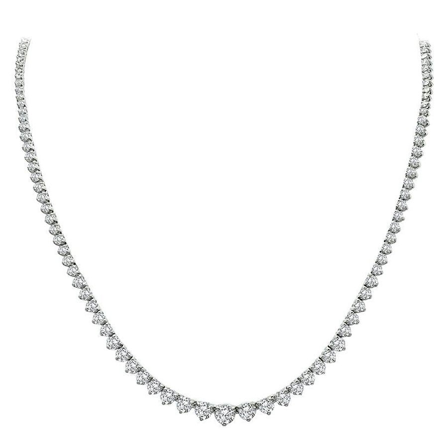 Collana Tennis con diamanti da 8,00ct