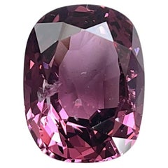 Bague en pierre naturelle de spinelle de Birmanie taille coussin de 8.01 carats pour bijouterie fine