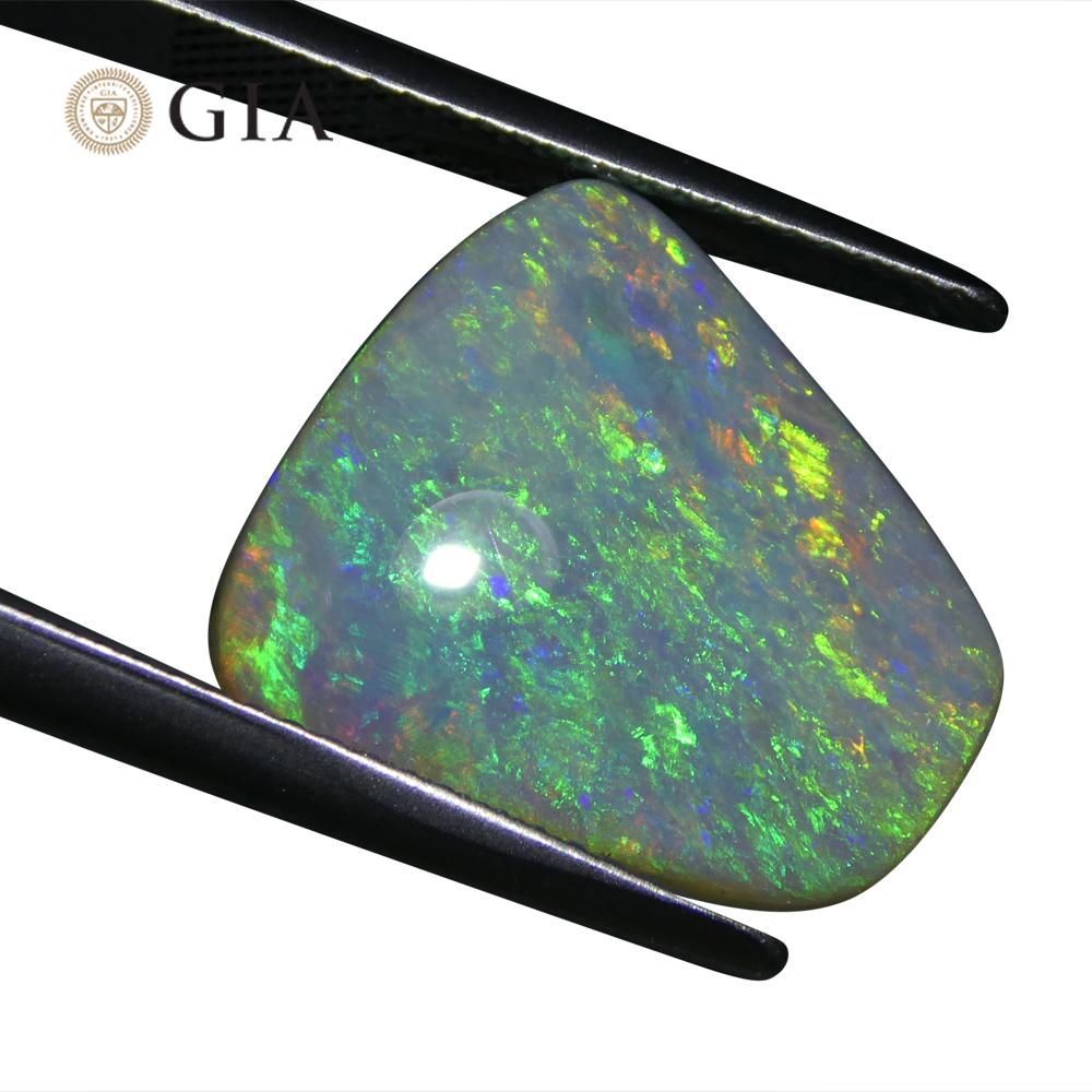 8,01 Karat Freiform Grauer Opal GIA zertifiziert Australien   im Angebot 2