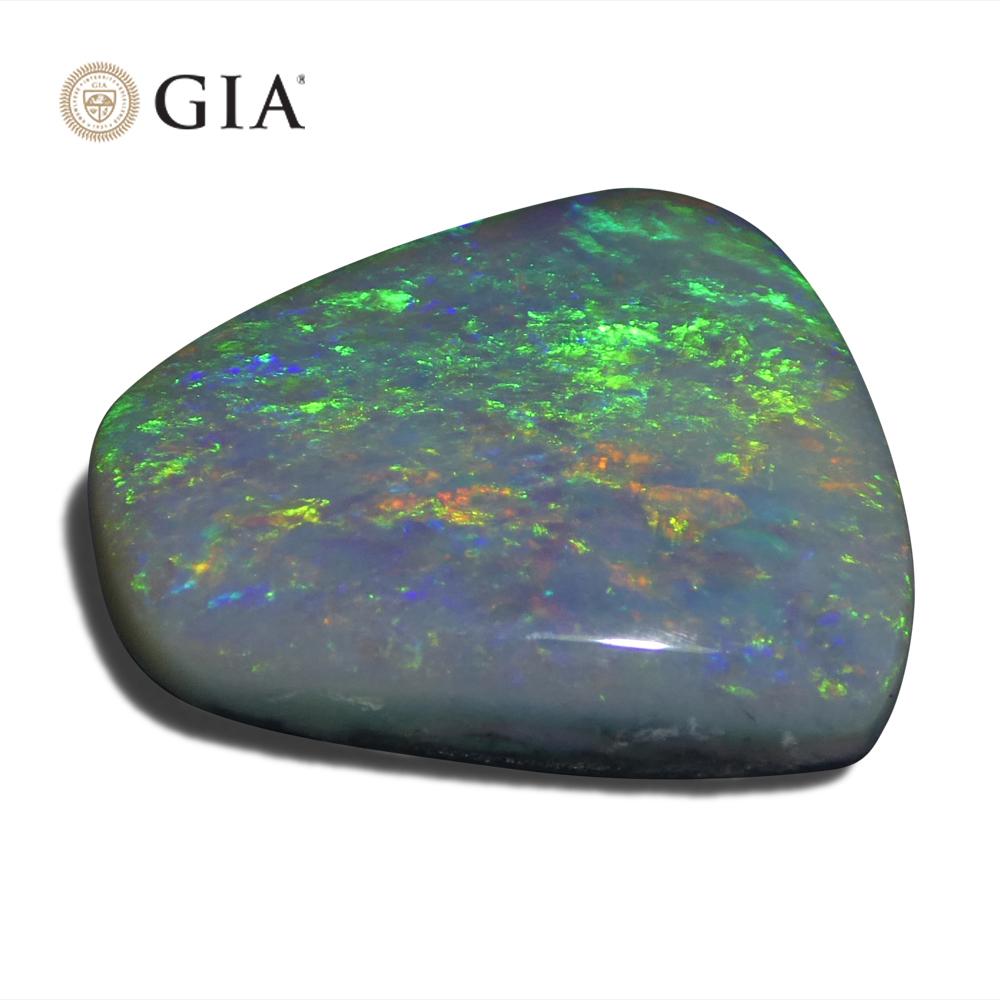 8,01 Karat Freiform Grauer Opal GIA zertifiziert Australien   im Angebot 4