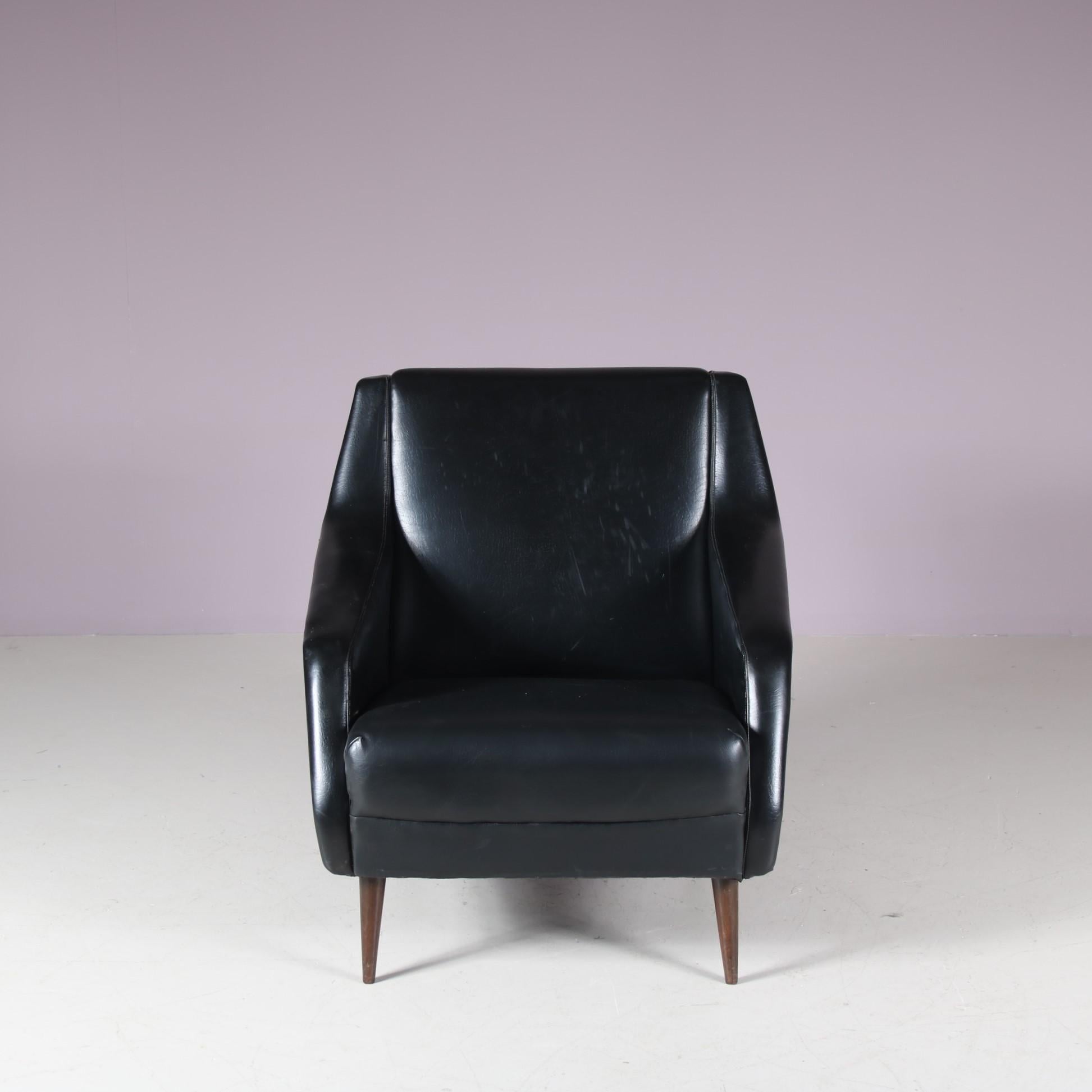 802 Stuhl von Carlo De Carli für Cassina, Italien 1950 (Moderne der Mitte des Jahrhunderts) im Angebot