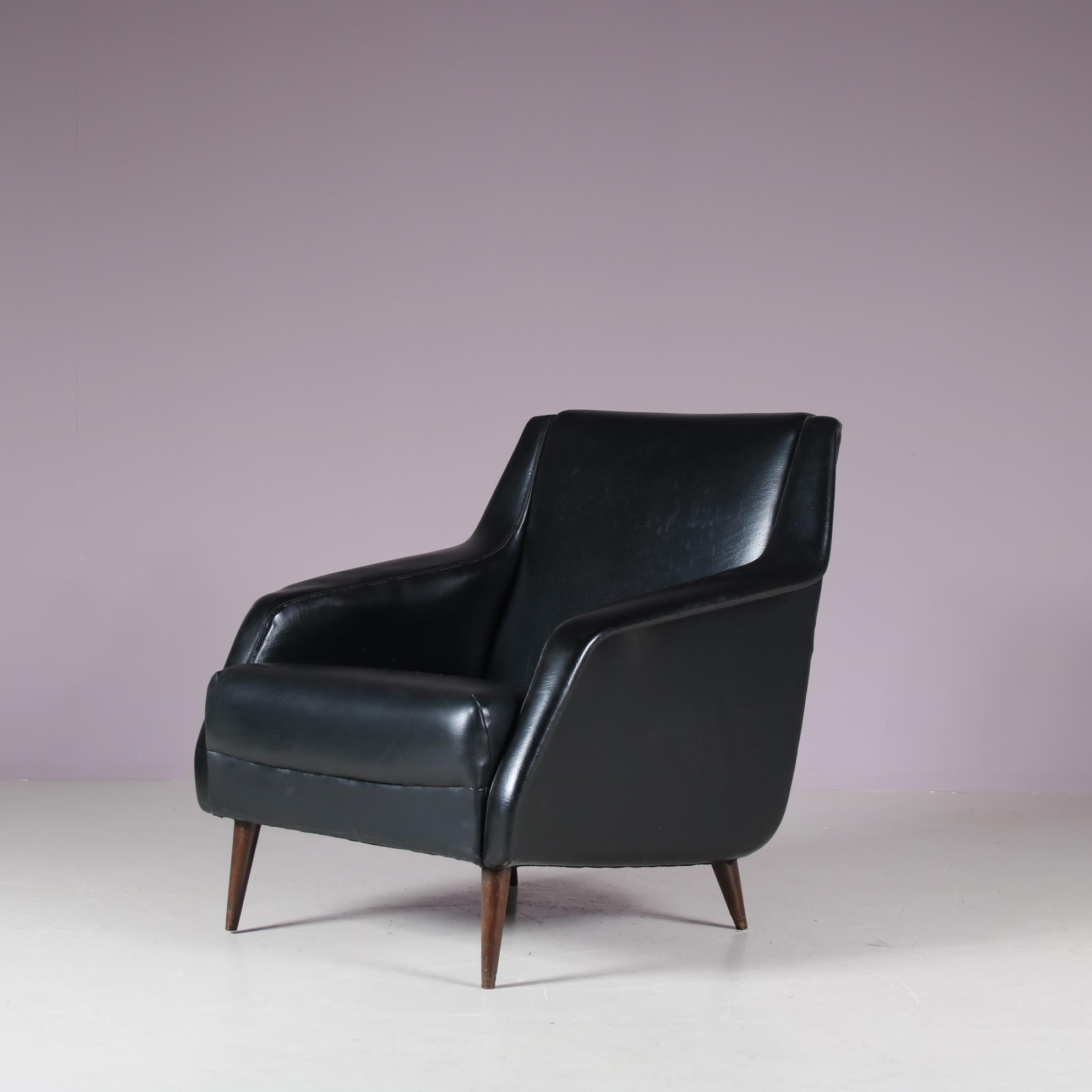 802 Stuhl von Carlo De Carli für Cassina, Italien 1950 im Zustand „Gut“ im Angebot in Amsterdam, NL