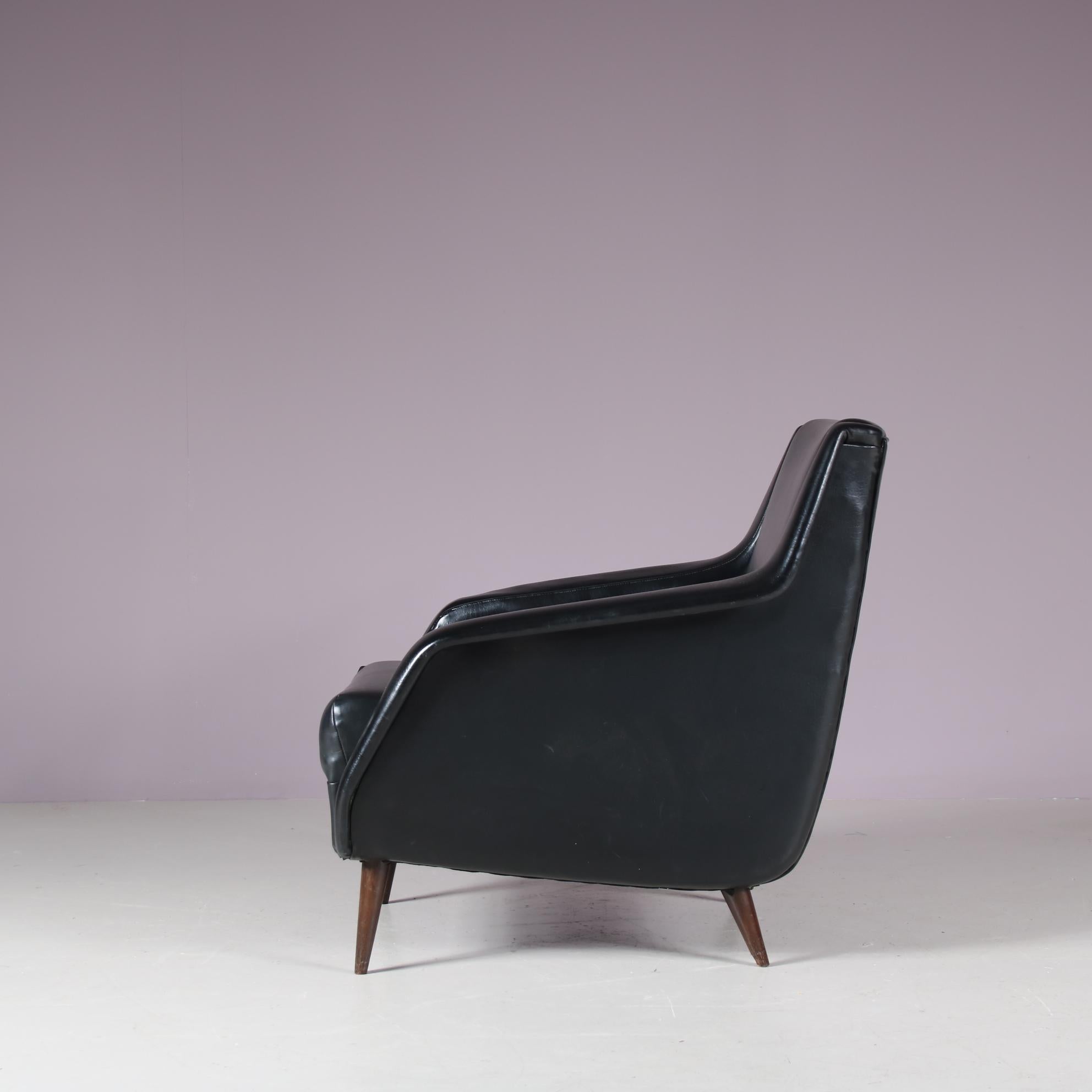 802 Stuhl von Carlo De Carli für Cassina, Italien 1950 (20. Jahrhundert) im Angebot