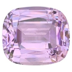 8.05 Carat Natural Loose Pink Kunzite Stone Cushion Cut Afghan Gemstone