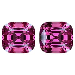 8,05 quilates Espinela rosa violácea Dolor talla cojín Piedra preciosa natural de Tanzania