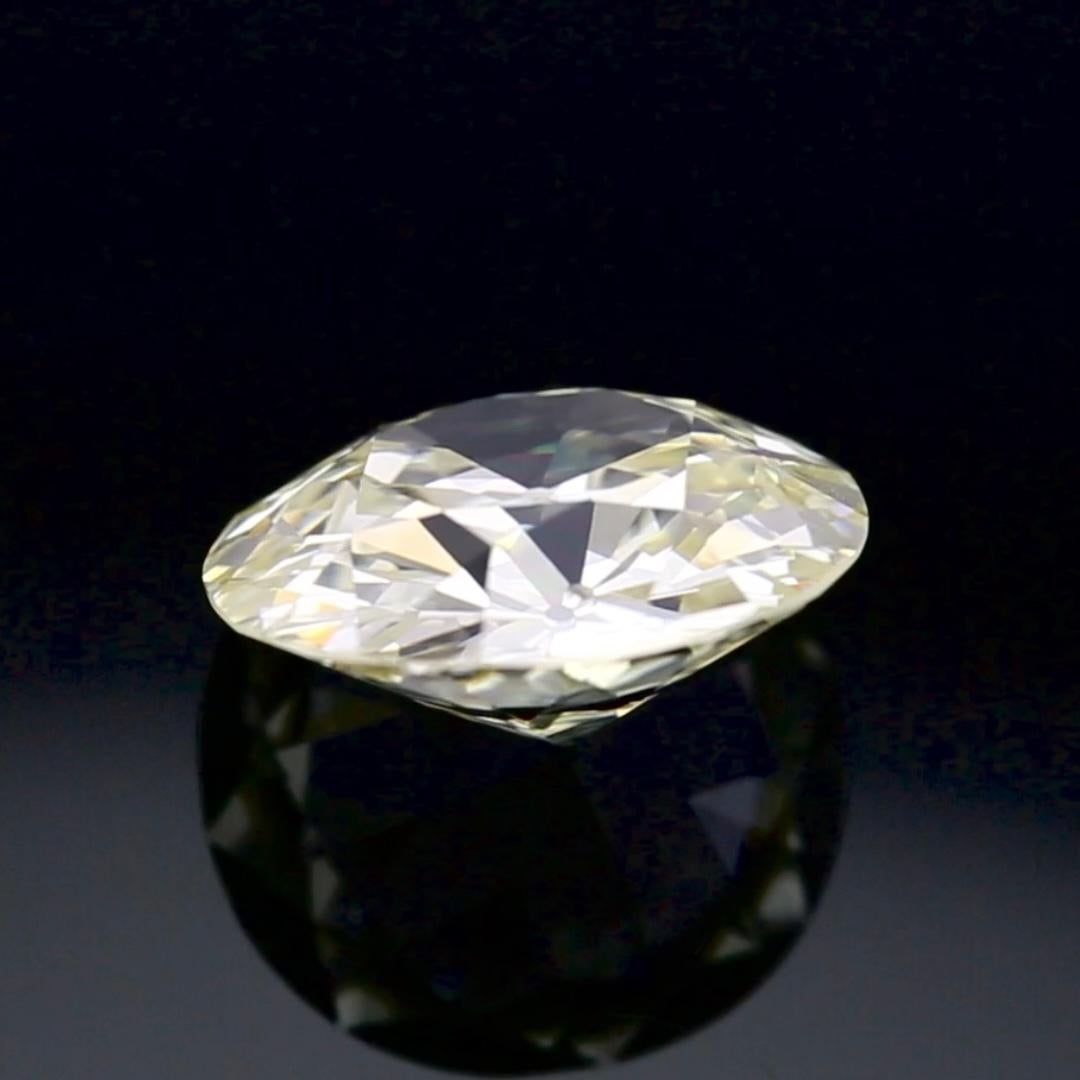 8.06 Carat Old European Cut Diamond - Q-R Color VS1 Clarity Pièce de collection ! en vente 6