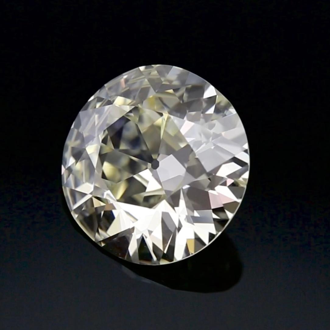 8.06 Carat Old European Cut Diamond - Q-R Color VS1 Clarity Pièce de collection ! en vente 3