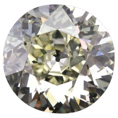 8.06 Carat Old European Cut Diamond – Q-R Color VS1 Clarity Collectors Peice!
