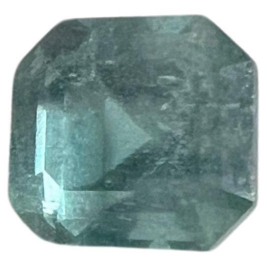.80ct Nicht-Öl Natürlicher Blauer Grüner Smaragd Edelstein
