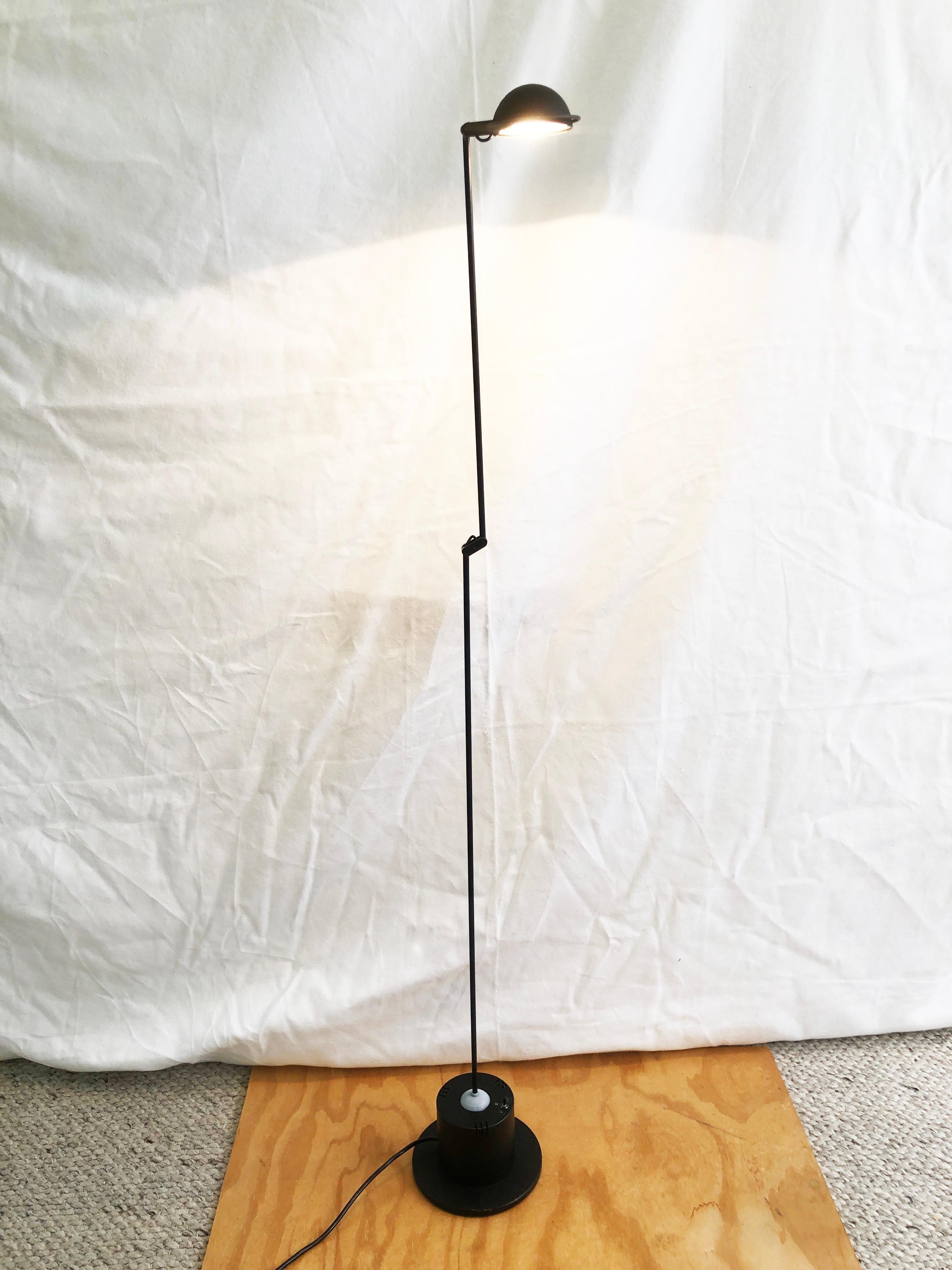1980s Original ''Ball'' Floor Lamp by Hannes Wettstein for Belux, Switzerland For Sale 3