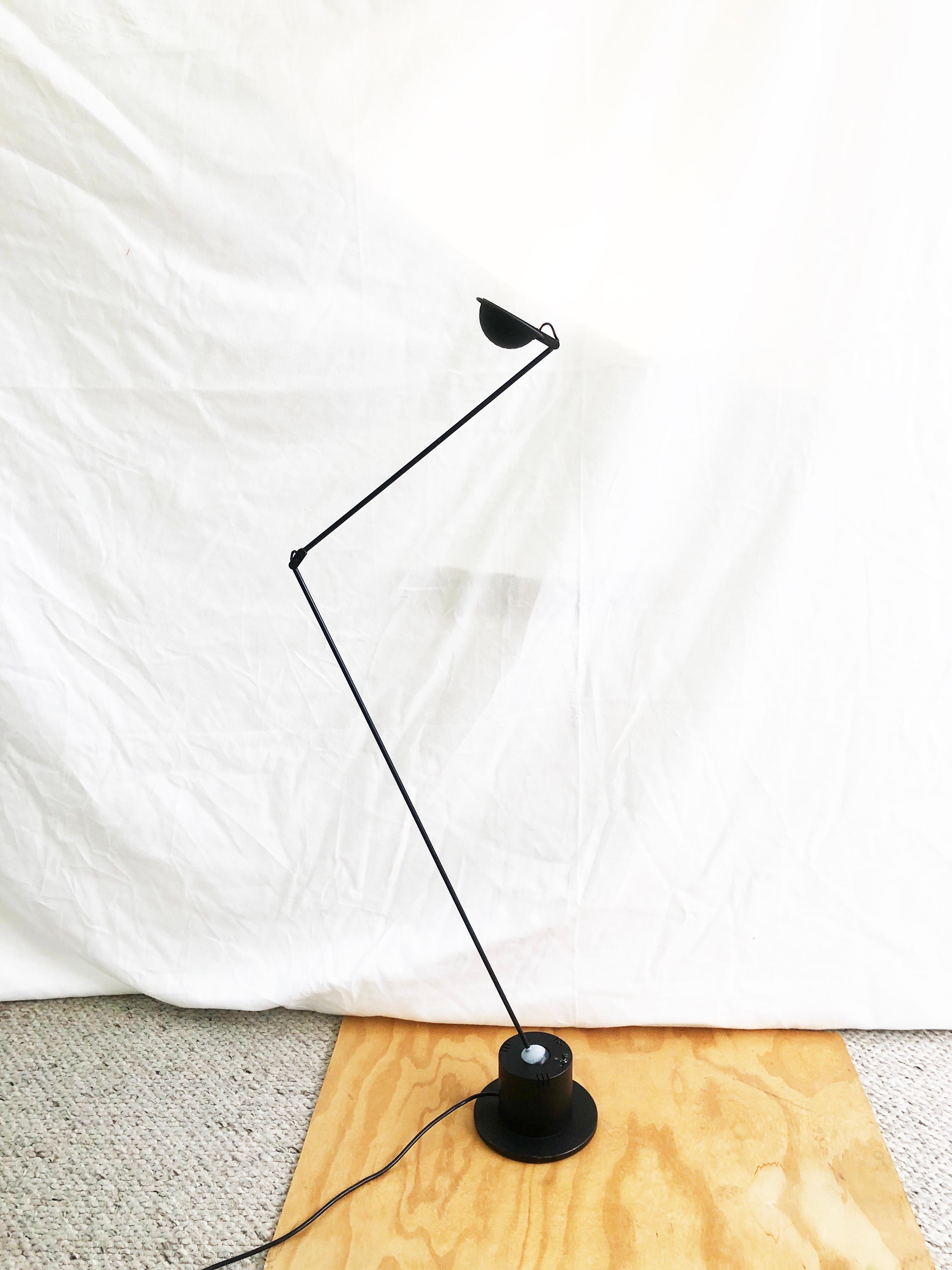 1980s Original ''Ball'' Floor Lamp by Hannes Wettstein for Belux, Switzerland For Sale 5