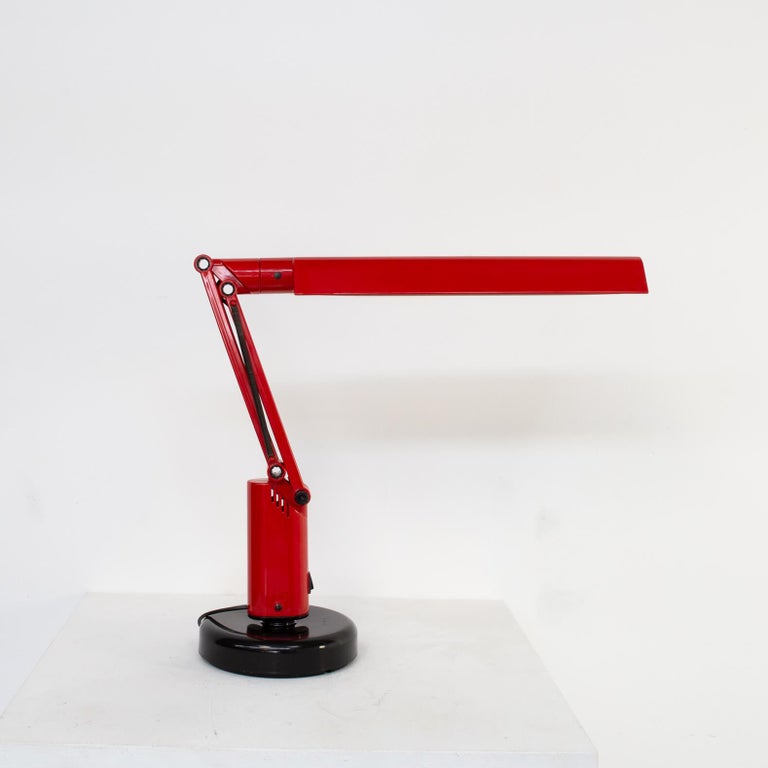 Acrylic 80s A&E Design ‘lucifer’ Table Lamp for Fagerhults For Sale
