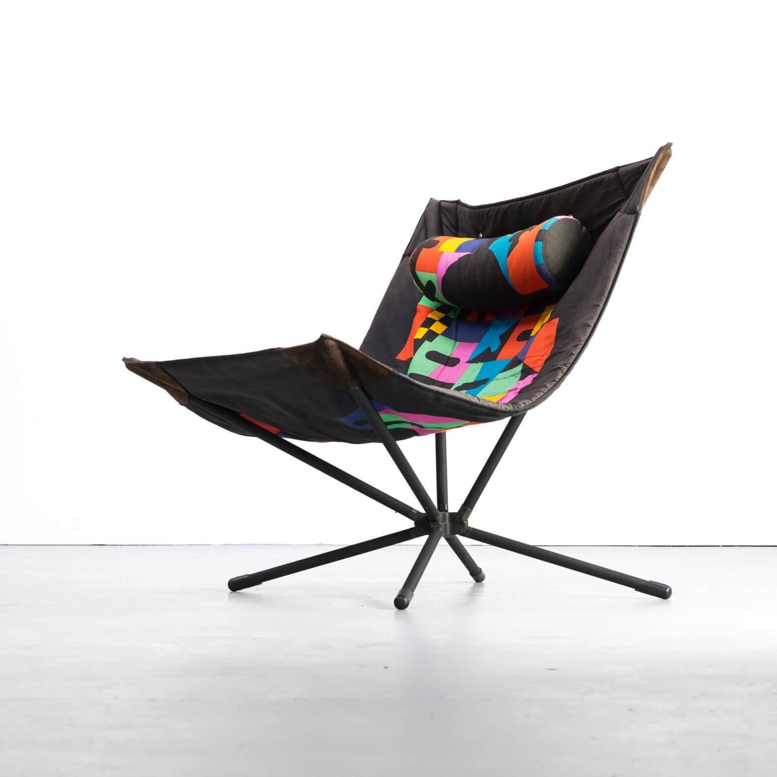 1980s Alberto Salviati & Ambrogio Tresoldi “Miamina” Chair for Saporiti For Sale 3