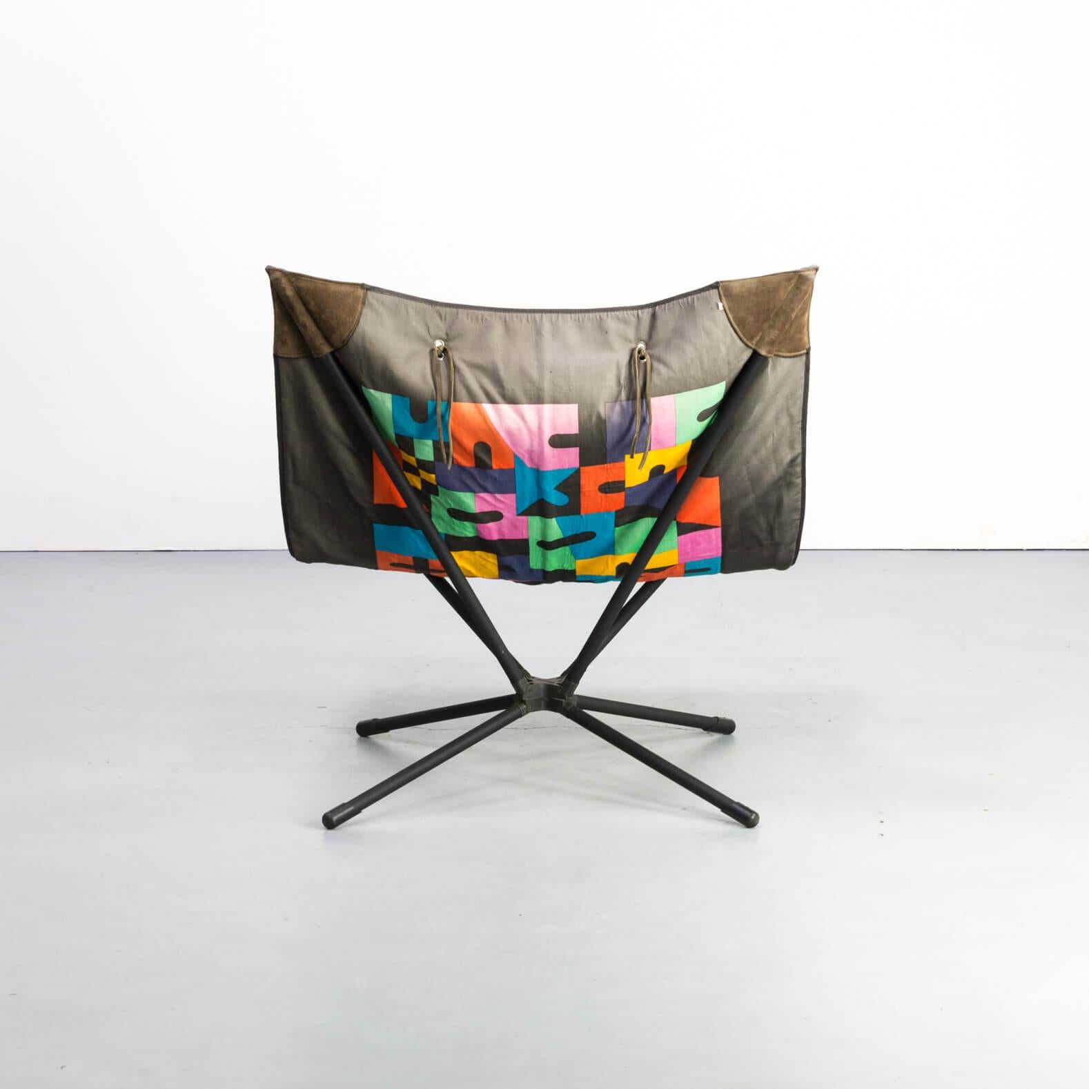 1980s Alberto Salviati & Ambrogio Tresoldi “Miamina” Chair for Saporiti In Good Condition For Sale In Amstelveen, Noord