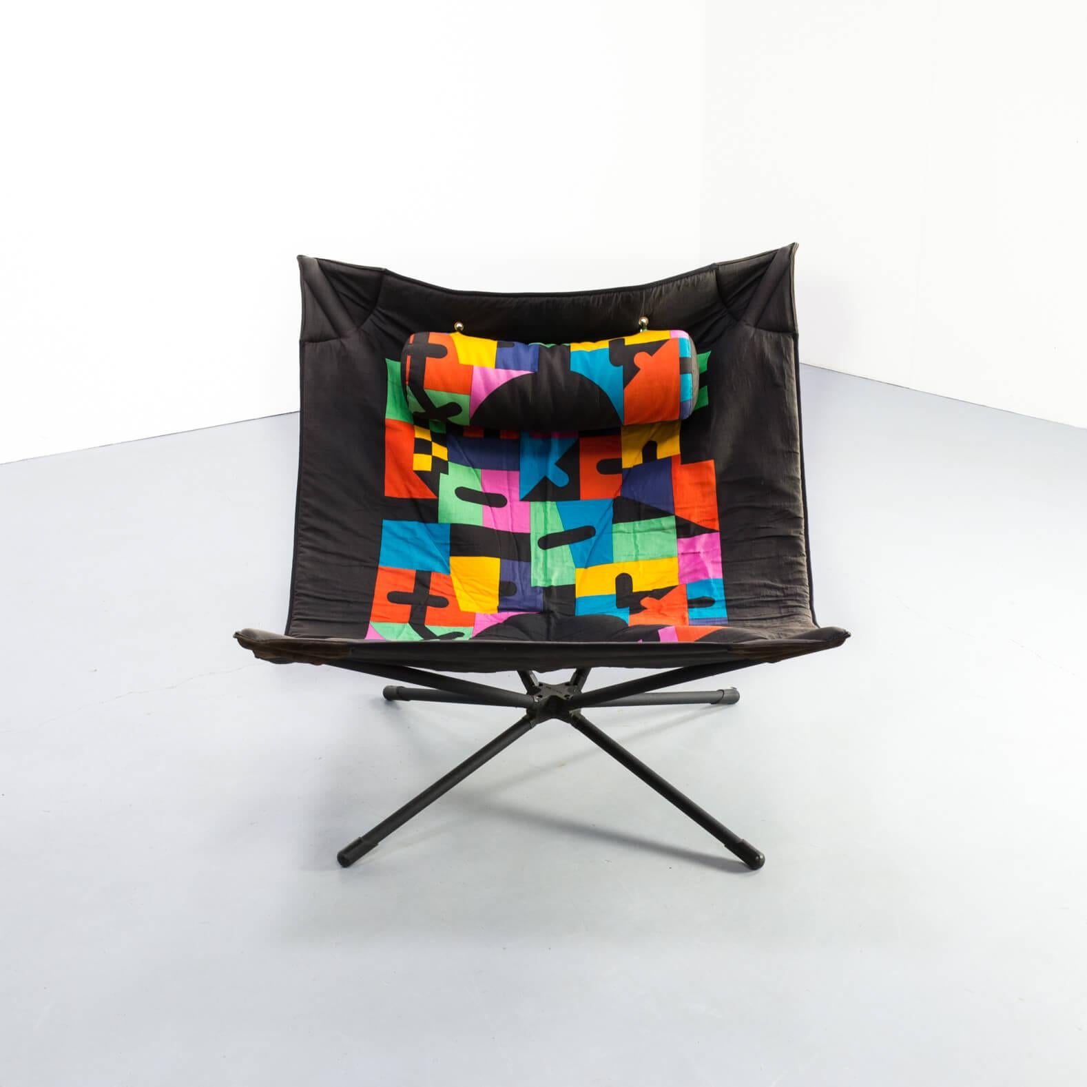 1980s Alberto Salviati & Ambrogio Tresoldi “Miamina” Chair for Saporiti For Sale 1