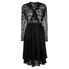 80s A.N.G.E.L.O. Vintage Cult black laced dress