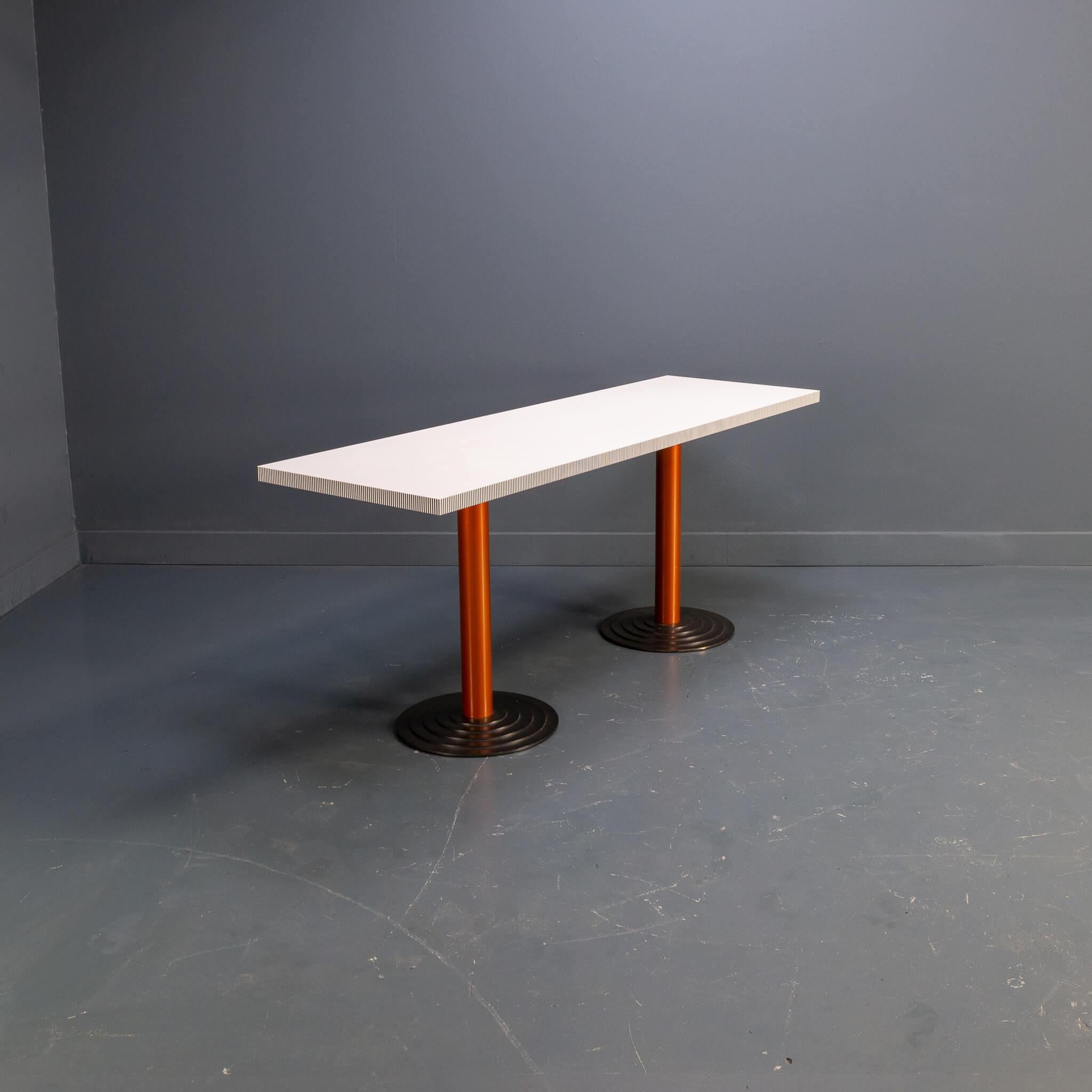 80s Antonia Astori ‘kroma’ table for Driade In Good Condition For Sale In Amstelveen, Noord