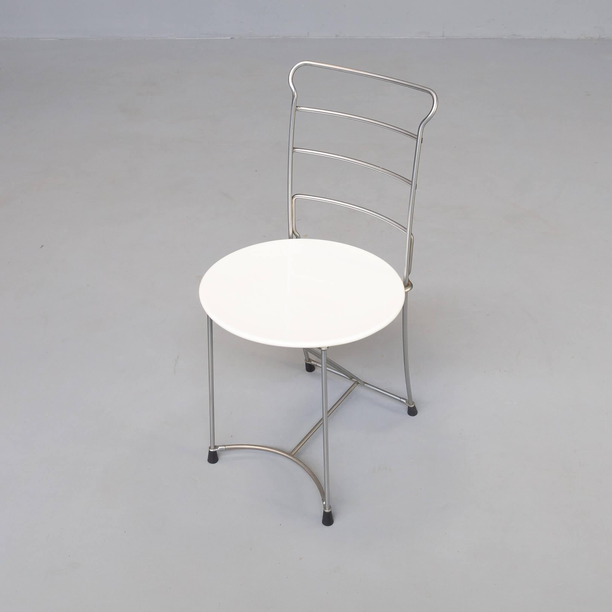 80s Antonio Citterio ‘Eridiana’ chair for Xilitalia set/4 For Sale 3