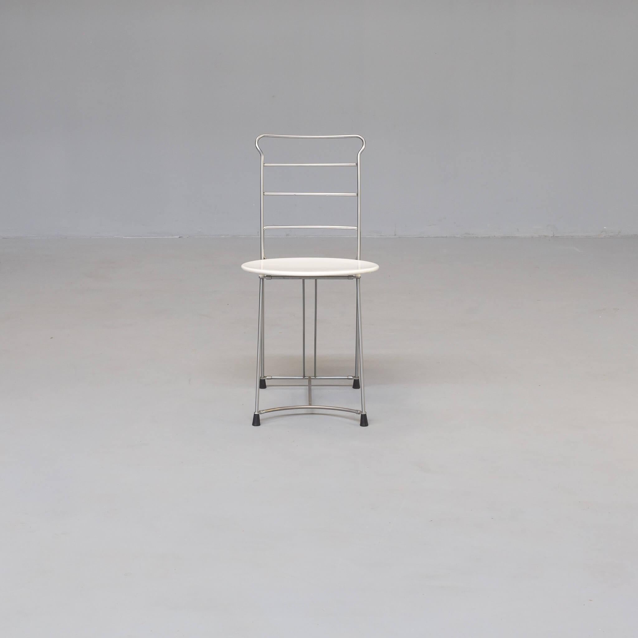 20th Century 80s Antonio Citterio ‘Eridiana’ chair for Xilitalia set/4 For Sale