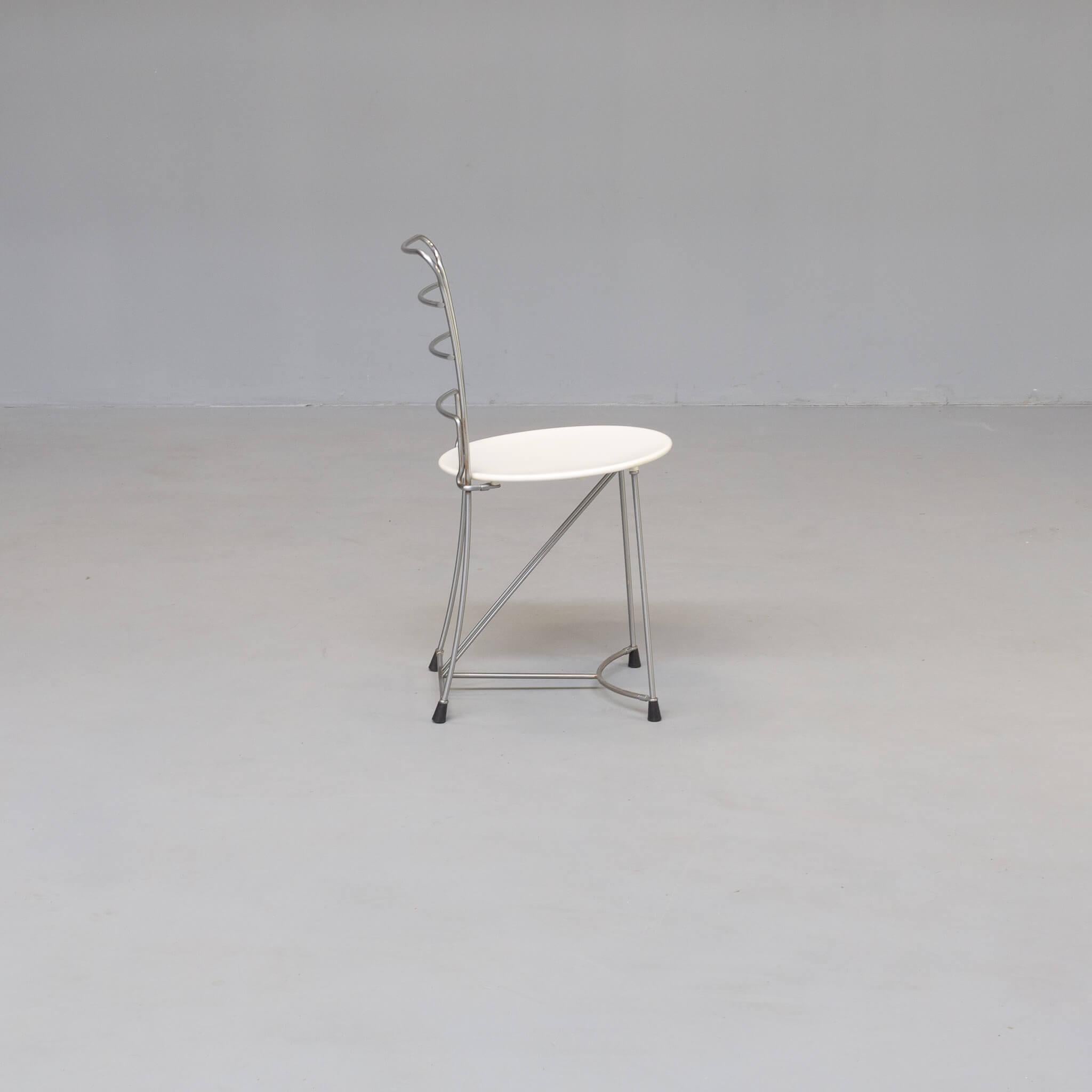 80s Antonio Citterio ‘Eridiana’ chair for Xilitalia set/4 For Sale 1