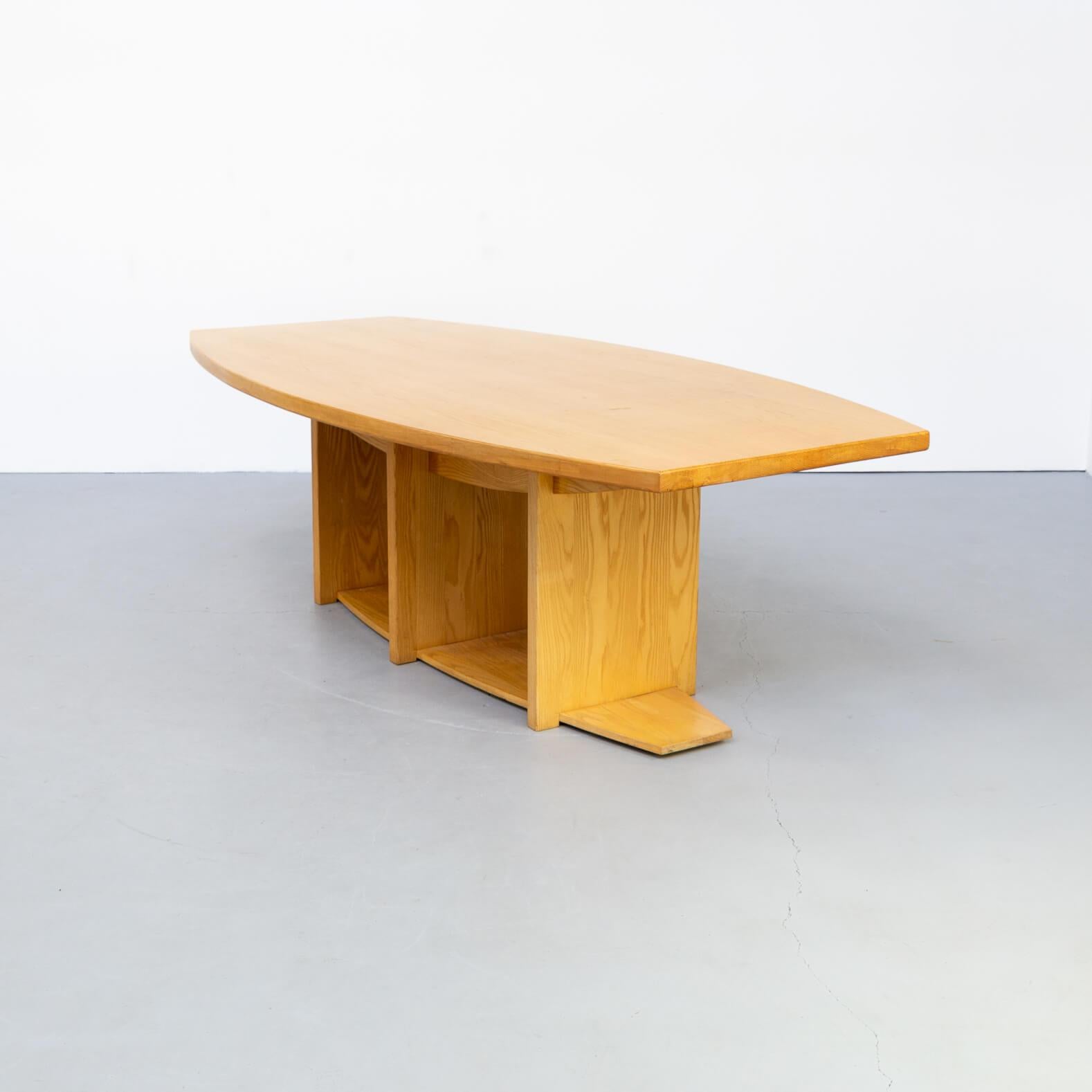 1980s Ashwood Architectural Taylor Made Oval Dining Table For Sale 5